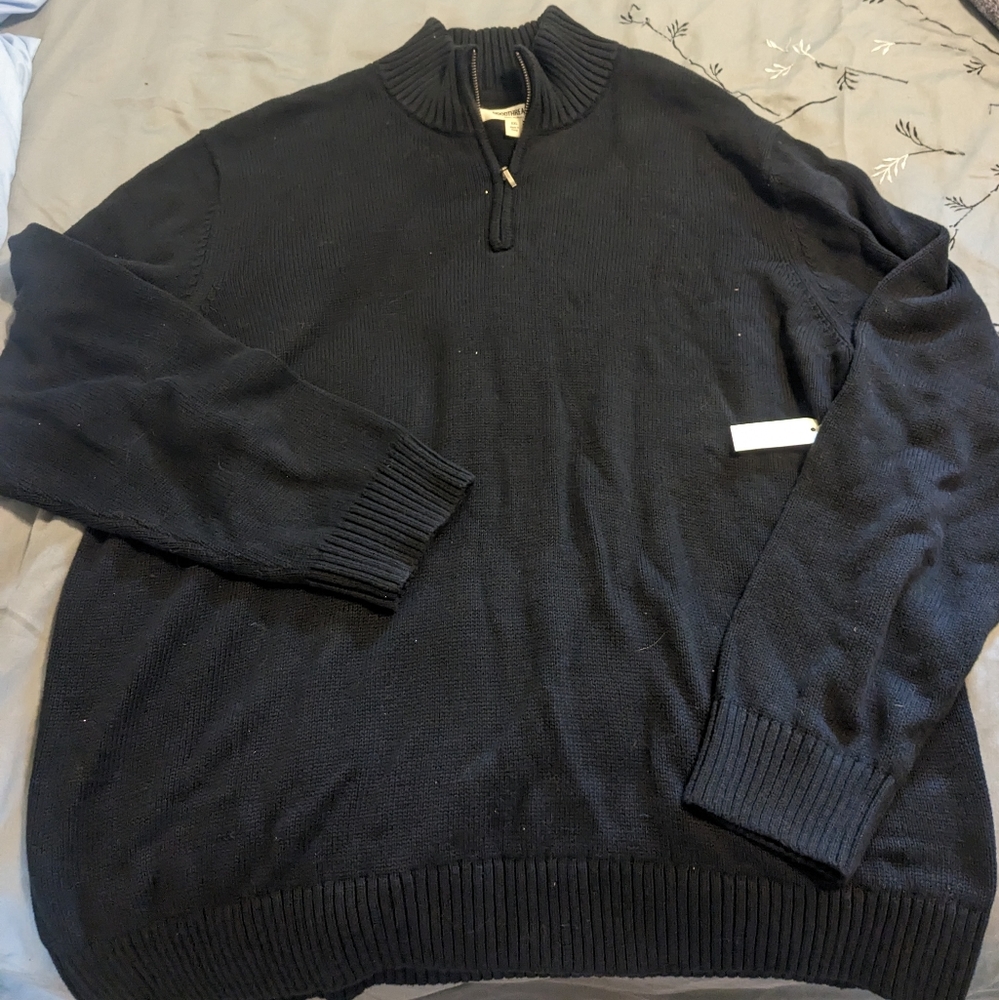 🔥2/$20🔥 EUC goodthreads men's xxl cotton zip sweater